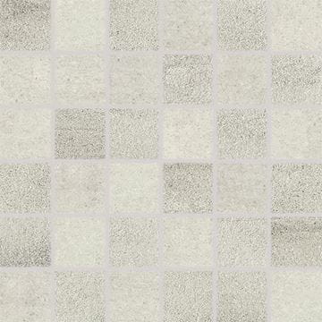 RAKO CEMENTO mozaika 30x30(5x5) cm, lepená na sieti, mat reliéf, šedobéžová
