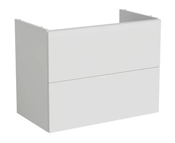 VITRA METROPOLE PURE skrinka pod umývadlo 78x60x45 cm, 2 zásuvky, Push-open, s osvetlením, matná šedá