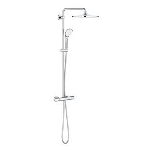GROHE EUPHORIA SYSTEM 310 sprchový set s termostatickou batériou, horná sprcha, ručná sprcha s 3 prúdmi, tyč, hadica, chróm