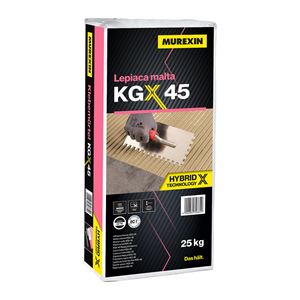 MUREXIN KGX 45 lepiaca malta 25 kg, šedá
