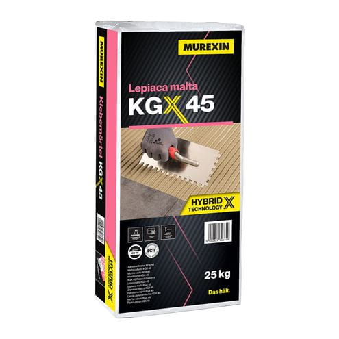 MUREXIN KGX 45 lepiaca malta 25 kg, šedá 32664 Obrázek - Hlavní obrázek