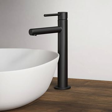 VITRA ORIGIN umývadlová stojanková batéria, matná čierna A4255736WTC Obrázek - fotka