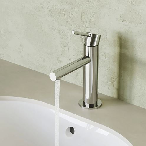 VITRA ORIGIN umývadlová stojanková batéria, s odtokovou súpravou, chróm A42568 Obrázek - fotka