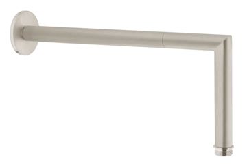 VITRA sprchové rameno 340 mm, nástenné, kartáčovaný nikel