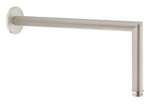 VITRA sprchové rameno 340 mm, nástenné, kartáčovaný nikel