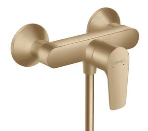 HANSGROHE TALIS E sprchová nástenná batéria, kartáčovaný bronz