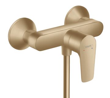 HANSGROHE TALIS E sprchová nástenná batéria, kartáčovaný bronz