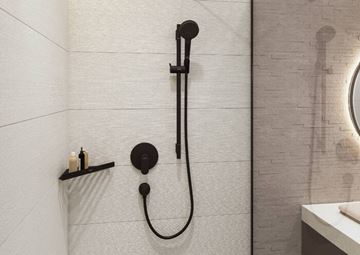 HANSGROHE VERNIS BLEND sprchová podomietková batéria, matná čierna 71667670 Obrázek - fotka
