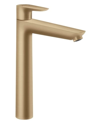 HANSGROHE TALIS E umývadlová stojanková batéria, s odtokovou súpravou, EcoSmart, kartáčovaný bronz 71716140 Obrázek - Hlavní obrázek