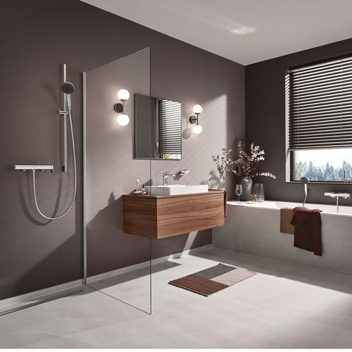 HANSGROHE VIVENIS umývadlová stojanková batéria, s odtokovou súpravou, EcoSmart, chróm 75020000 Obrázek - fotka