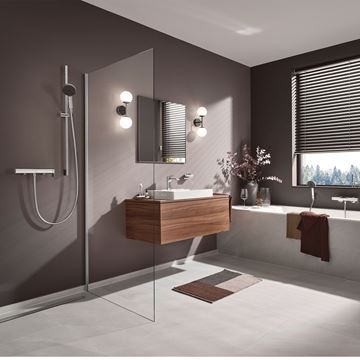 HANSGROHE VIVENIS umývadlová stojanková batéria, s odtokovou súpravou, EcoSmart, chróm 75020000 Obrázek - fotka