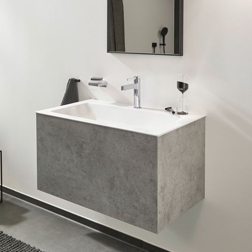 HANSGROHE FINORIS umývadlová stojanková batéria, s odtokovou súpravou, EcoSmart, chróm 76010000 Obrázek - fotka