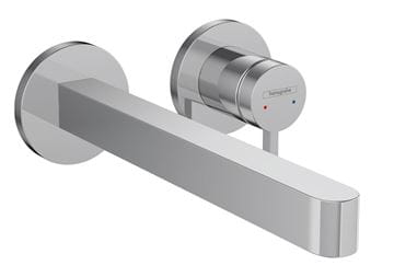 HANSGROHE FINORIS umývadlová podomietková batéria, s odtokovou súpravou, EcoSmart, chróm