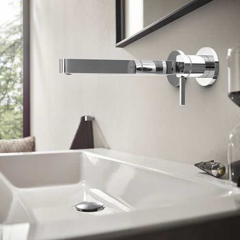 HANSGROHE FINORIS umývadlová podomietková batéria, s odtokovou súpravou, EcoSmart, chróm 76050000 Obrázek - fotka