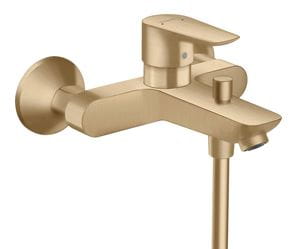 HANSGROHE TALIS E vaňová nástenná batéria, s prepínačom, kartáčovaný bronz