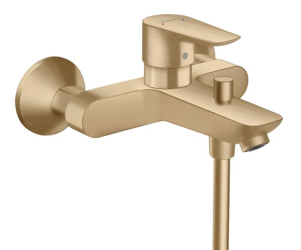 HANSGROHE TALIS E vaňová nástenná batéria, s prepínačom, kartáčovaný bronz 71740140 Obrázek - Hlavní obrázek