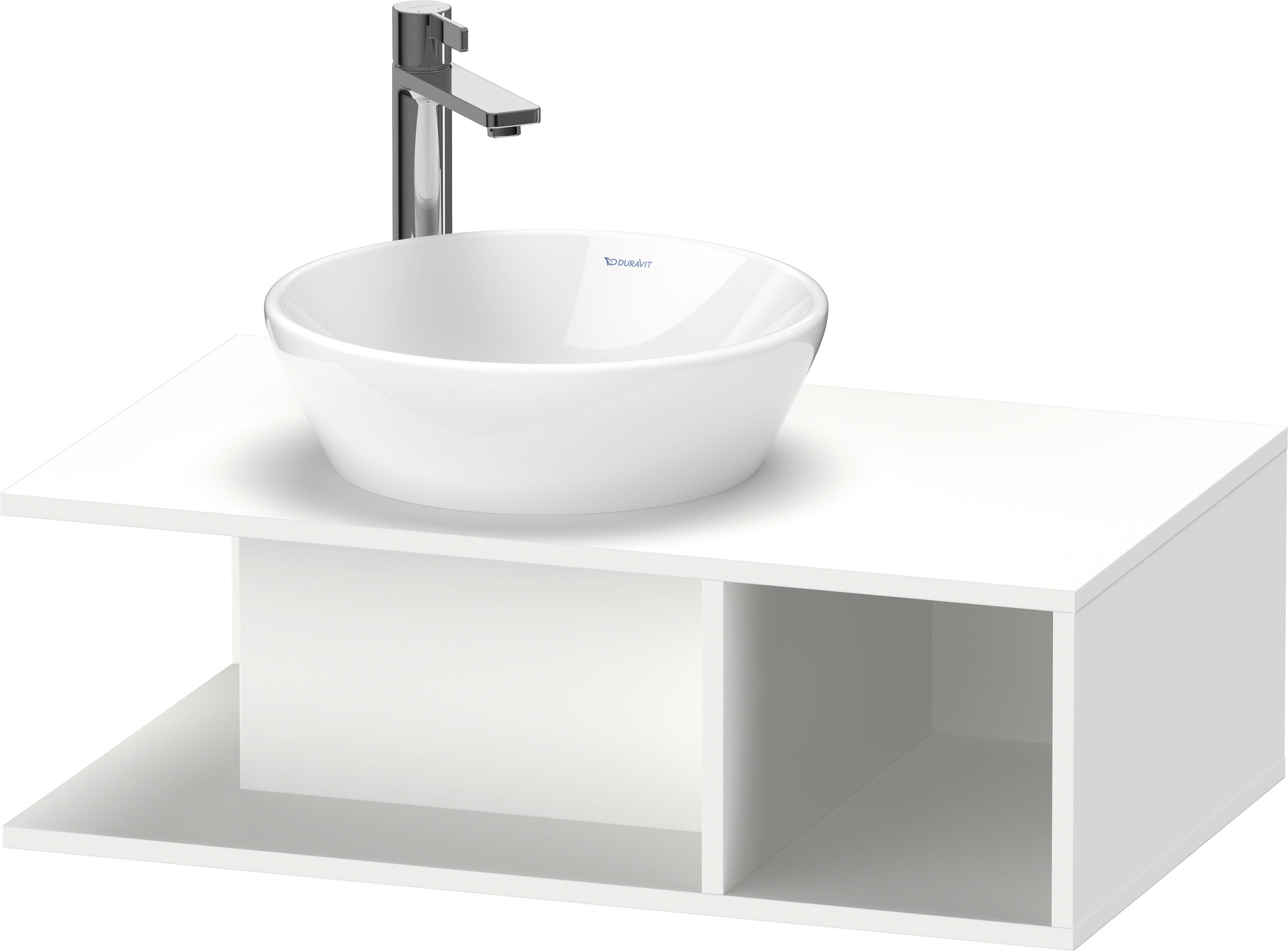 DURAVIT D-NEO skrinka pod umývadlo 80x48x26 cm, 1 polica, White matt