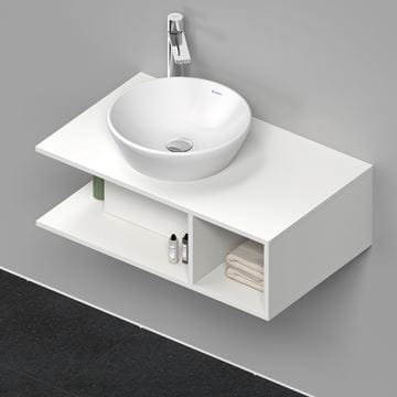 DURAVIT D-NEO skrinka pod umývadlo 80x48x26 cm, 1 polica, White matt DE491801818 Obrázek - fotka