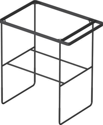 DURAVIT DURASQUARE kovový podstavec 665x451x740-790 mm, pre umývadlo, matná čierna 0031014600 Obrázek - Hlavní obrázek