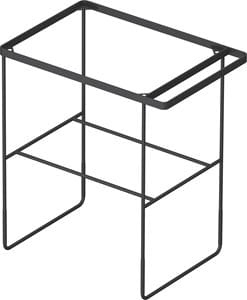 DURAVIT DURASQUARE kovový podstavec 665x451x740-790 mm, pre umývadlo, matná čierna