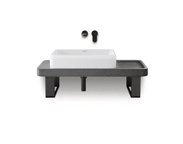 DURAVIT dizajnový sifón k umývadlu DN32, matná čierna 0050364600 Obrázek - fotka