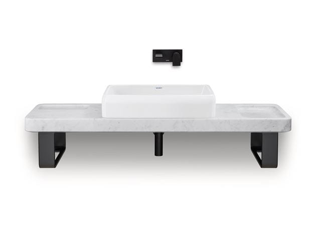 DURAVIT dizajnový sifón k umývadlu DN32, matná čierna 0050364600 Obrázek - fotka