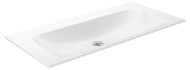 KEUCO PLAN umývadlo 100 cm, bez otvoru pre batériu, bez prepadu, CleanPlus 32970311000 Obrázek - Hlavní obrázek