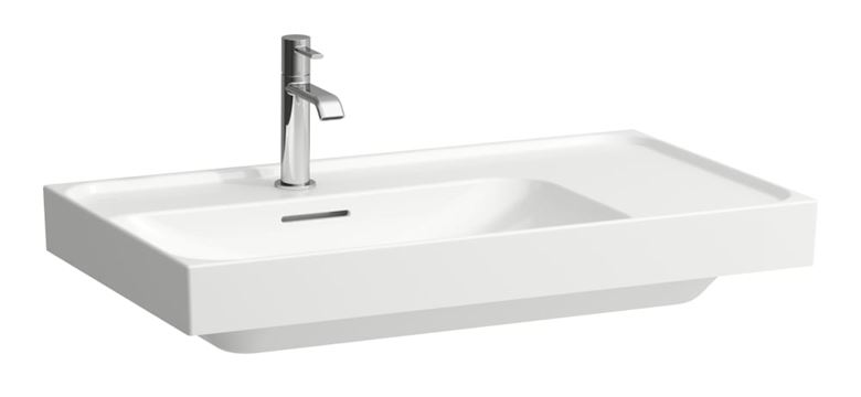 LAUFEN MEDA umývadlo 80 cm, s otvorom pre batériu a prepadom H8171160001041 Obrázek - Hlavní obrázek