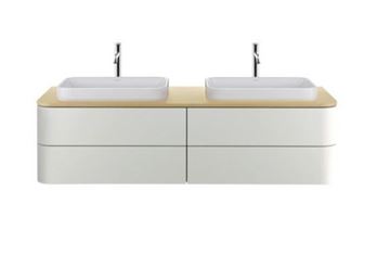 DURAVIT HAPPY D.2 umývadlo 60x40 cm, bez prepadu 2359600000 Obrázek - fotka