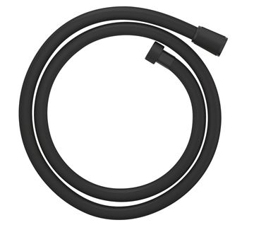 GROHE SILVERFLEX sprchová hadica 1250 mm, hladká, TwistStop, AntiFold, plast, phantom black