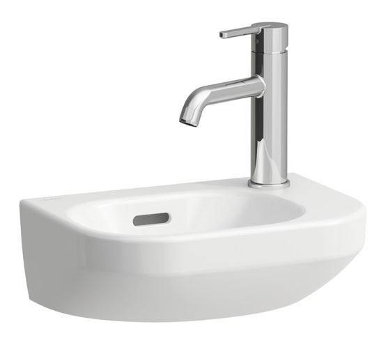 LAUFEN LUA umývadielko 50 cm, s otvorom pre batériu vpravo, s prepadom, LCC H8150800001061 Obrázek - Hlavní obrázek