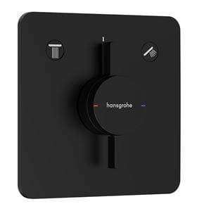 HANSGROHE DUOTURN Q podomietková batéria, pre 2 spotrebiče, matná čierna
