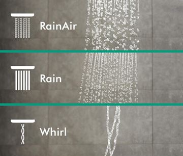 HANSGROHE RAINDANCE SELECT S 3JET ručná sprcha pr. 125 mm, 3 prúdy, kartáčovaný bronz 26530140 Obrázek - fotka