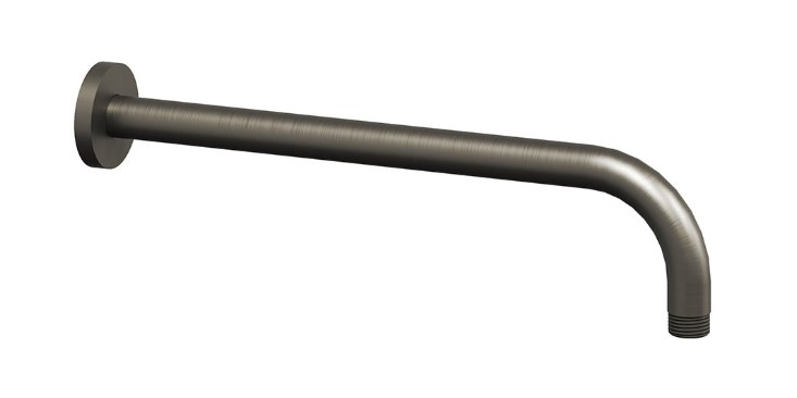 RAVAK 702.21 sprchové rameno 351 mm, nástenné, kartáčovaný grafit X07P700 Obrázek - Hlavní obrázek