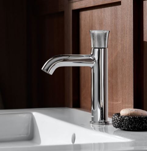DURAVIT WHITE TULIP umývadlová stojanková batéria, chróm WT1020002010 Obrázek - fotka