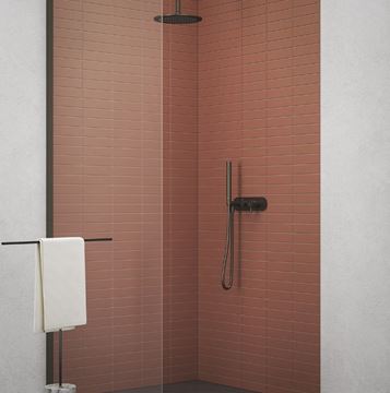 RAVAK CHROME 980.20 horná sprcha pr. 250 mm, kartáčovaný grafit X07P699 Obrázek - fotka