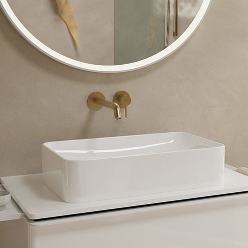 HANSGROHE TECTURIS S umývadlová podomietková batéria, s odtokovou súpravou, EcoSmart+, kartáčovaný bronz 73351140 Obrázek - fotka