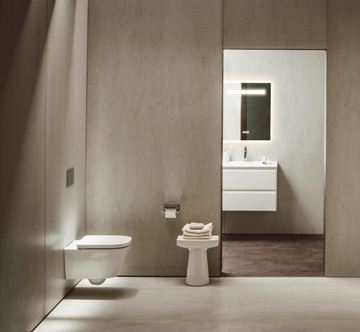 LAUFEN MEDA závesné WC, Rimless splachovanie H8201100000001 Obrázek - fotka