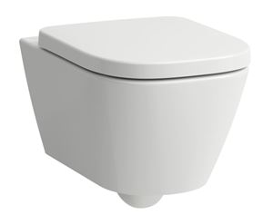 LAUFEN MEDA závesné WC, Rimless splachovanie