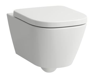 LAUFEN MEDA závesné WC, Rimless splachovanie