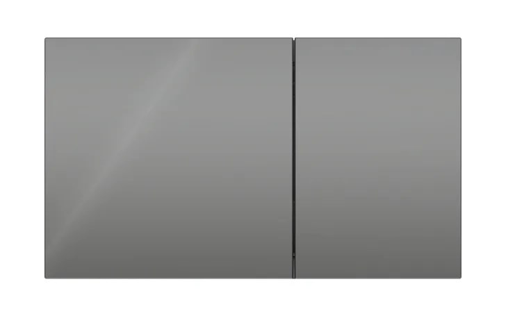 GEBERIT SIGMA 70 ovládacie tlačidlo pre dve splachovania, easy-to-clean, sklo, láva  115.622.JK.1 Obrázek - Hlavní obrázek