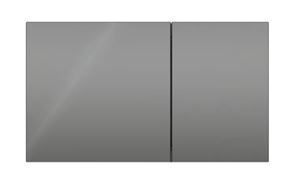GEBERIT SIGMA 70 ovládacie tlačidlo pre dve splachovania, easy-to-clean, sklo, láva