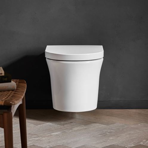 DURAVIT WHITE TULIP závesné WC, Rimless splachovanie, WonderGliss 2576092000 Obrázek - fotka