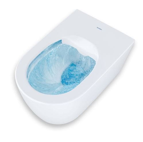 DURAVIT WHITE TULIP závesné WC, Rimless splachovanie, WonderGliss 2576092000 Obrázek - fotka