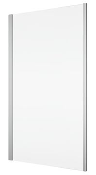 RONAL TOP-LINE S TOPF bočná stena 90x200 cm, aluchróm/číre sklo