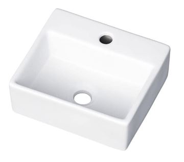 DŘEVOJAS HOST SZD 35 skrinka s umývadielkem 33x29x50 cm, 1 dvierka, pánty vpravo, úchytka čierna, ohio 517717-T06 Obrázek - fotka