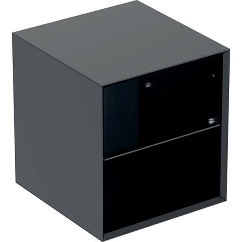 GEBERIT ONE nízka skrinka 45x47x49,2 cm, 1 polica, matná čierna 505.079.00.8 Obrázek - Hlavní obrázek