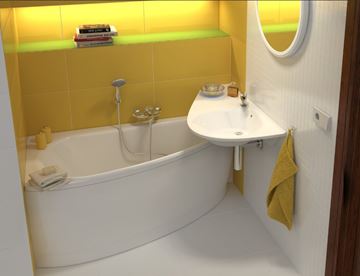 RAVAK AVOCADO 160 L čelný panel k vani 160x56,5 cm, ľavý CZQ1000A00 Obrázek - fotka