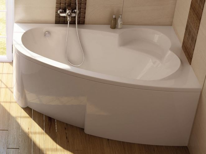 RAVAK ASYMMETRIC 170 P čelný panel k vani 170x59 cm, pravý CZ49100000 Obrázek - fotka