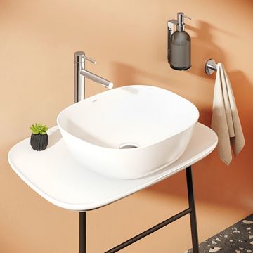 VITRA ORIGIN umývadlová stojanková batéria, s odtokovou súpravou, chróm A42569 Obrázek - fotka